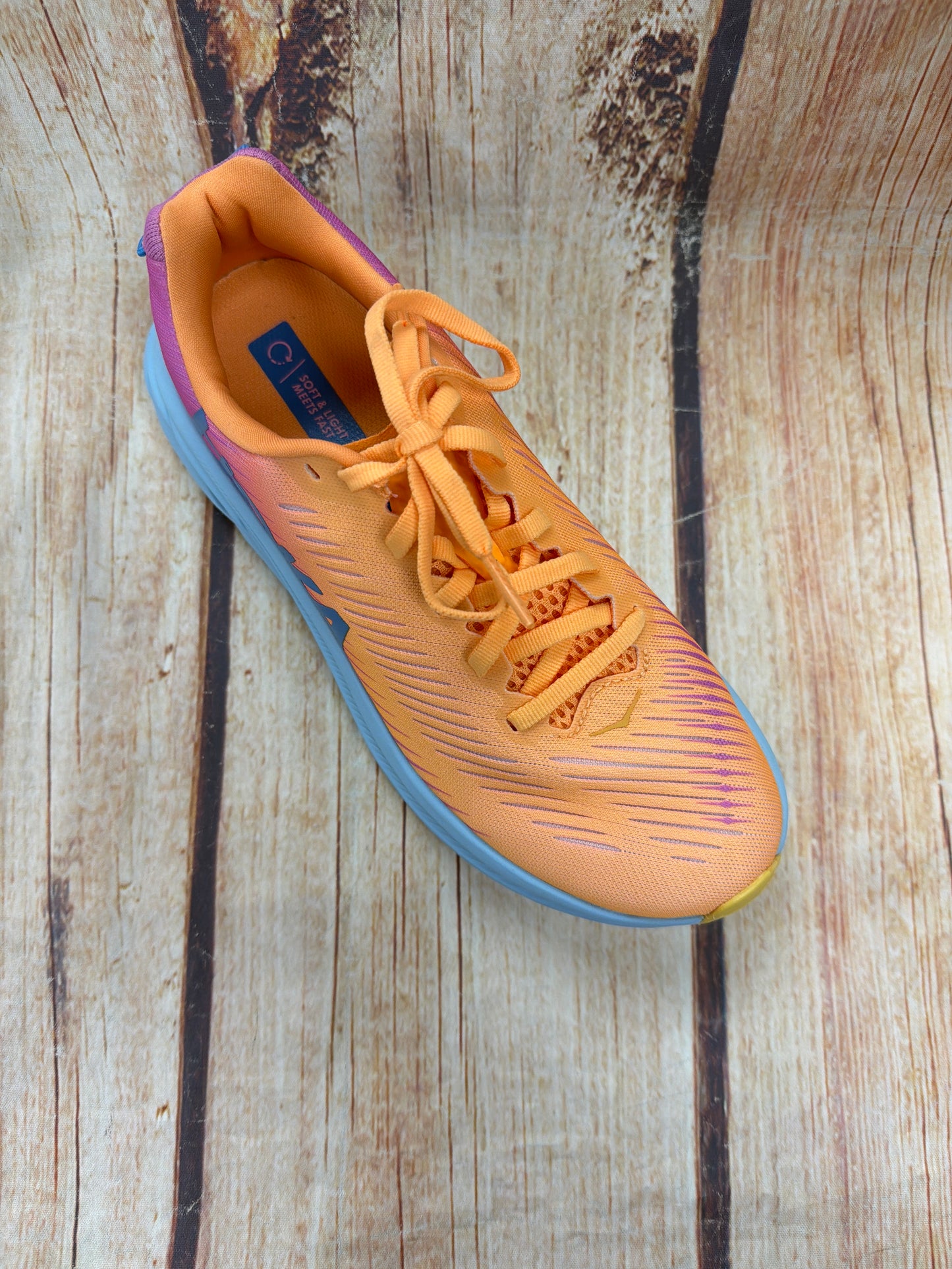 CLEARANCE Hoka 1119396/MOCY Rincon 3 Orange/Cyclamen Women