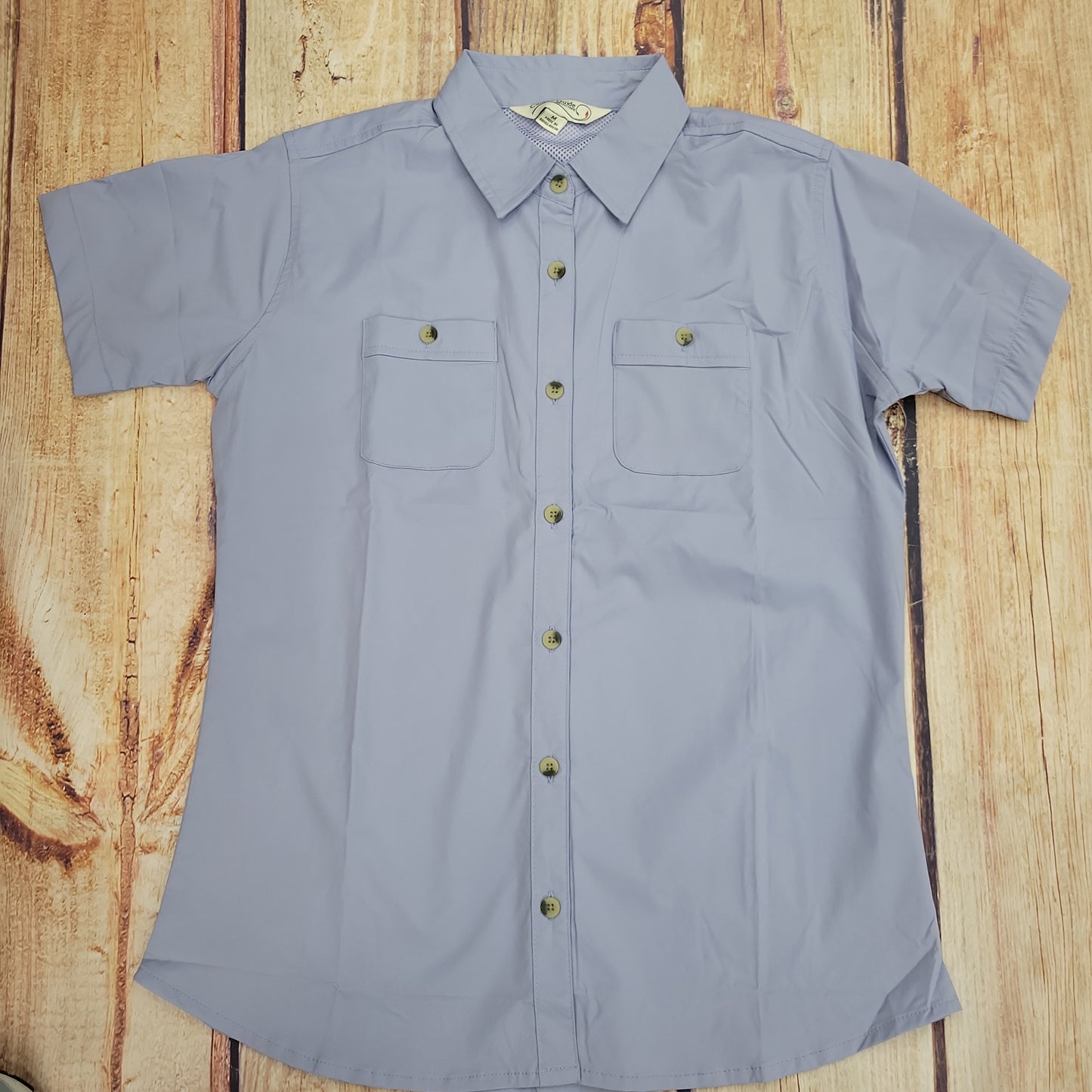 CLEARANCE CANYON GUIDE ALLYSON S/S VENTED BUTTON FRONT SHIRT