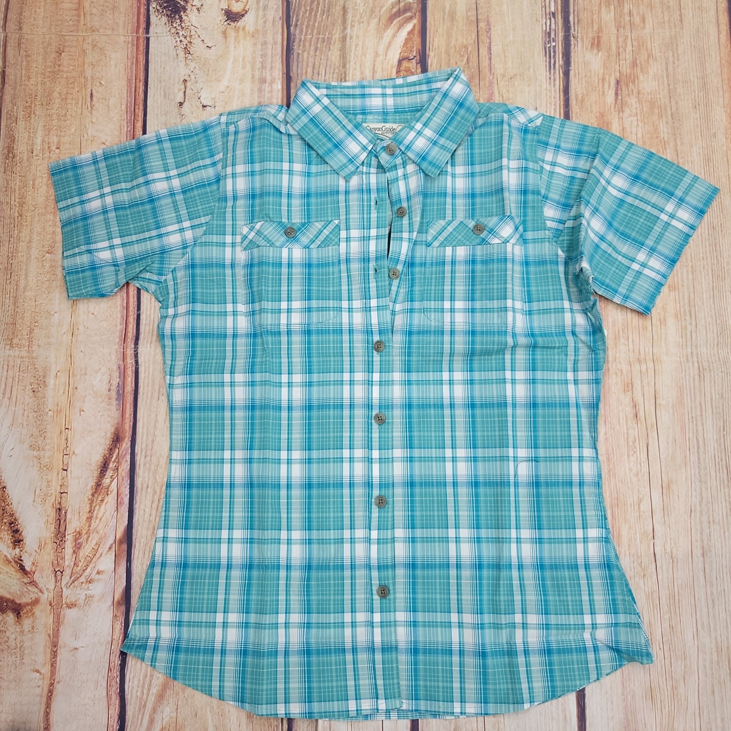 CLEARANCE CANYON GUIDE BECKIE S/S PLAID 34386