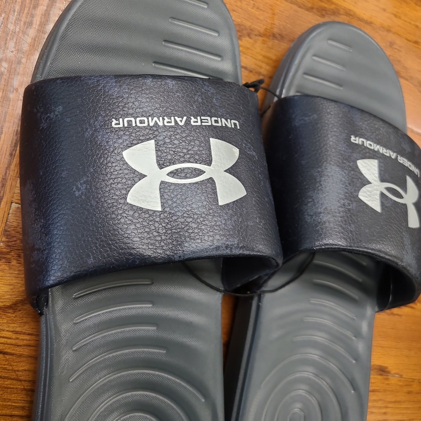 Under Armour M Ansa Graphic Slide Black Cloud Mens