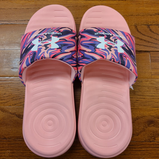 CLEARANCE Under Armour W Ansa Graphic Slide Pink Women's