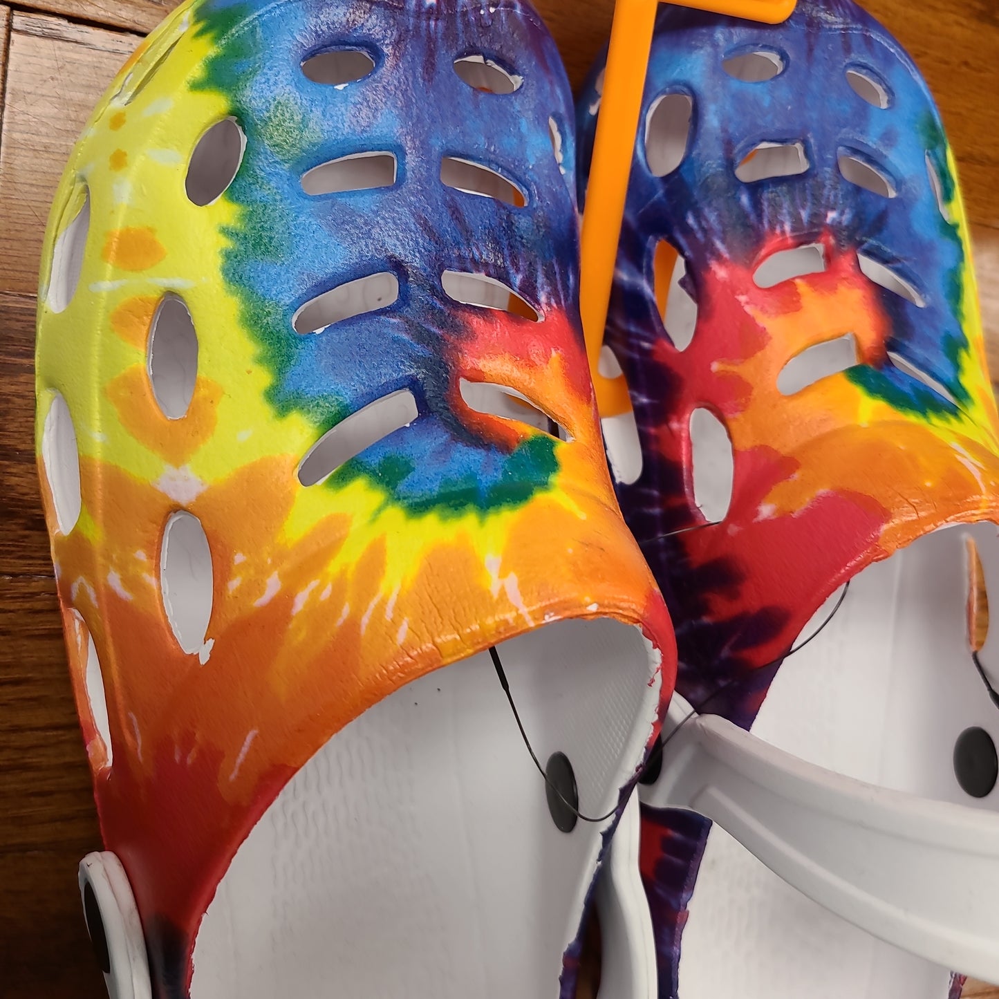 DISC/CLEARANCE Triple T Northside Tie Dye Clog Womens