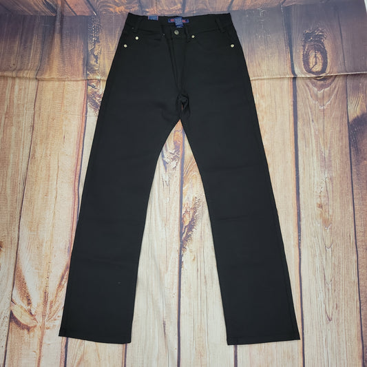 Grand River Traditional Fit Stretch Jeans BLACK