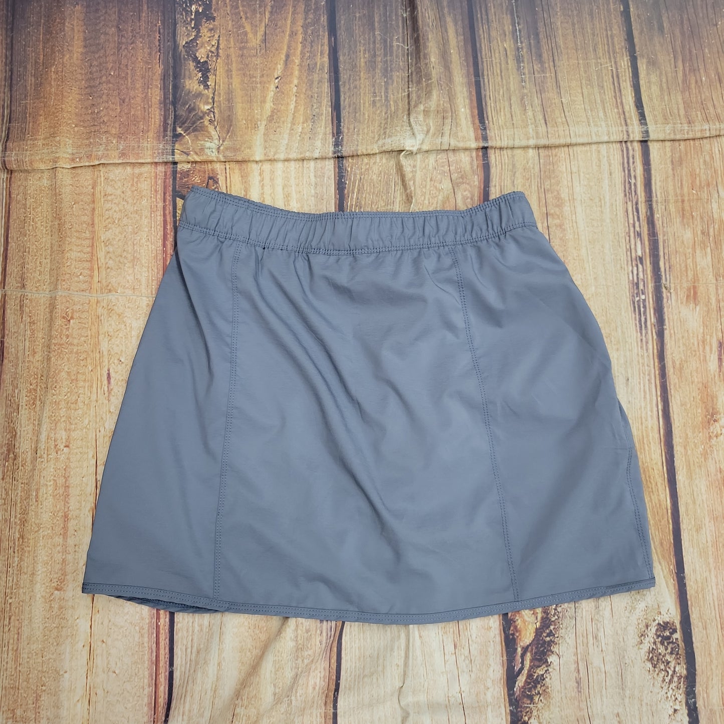 NORTH RIVER WOVEN SKORT SLATE BLUE NRL3034 CLEARANCE