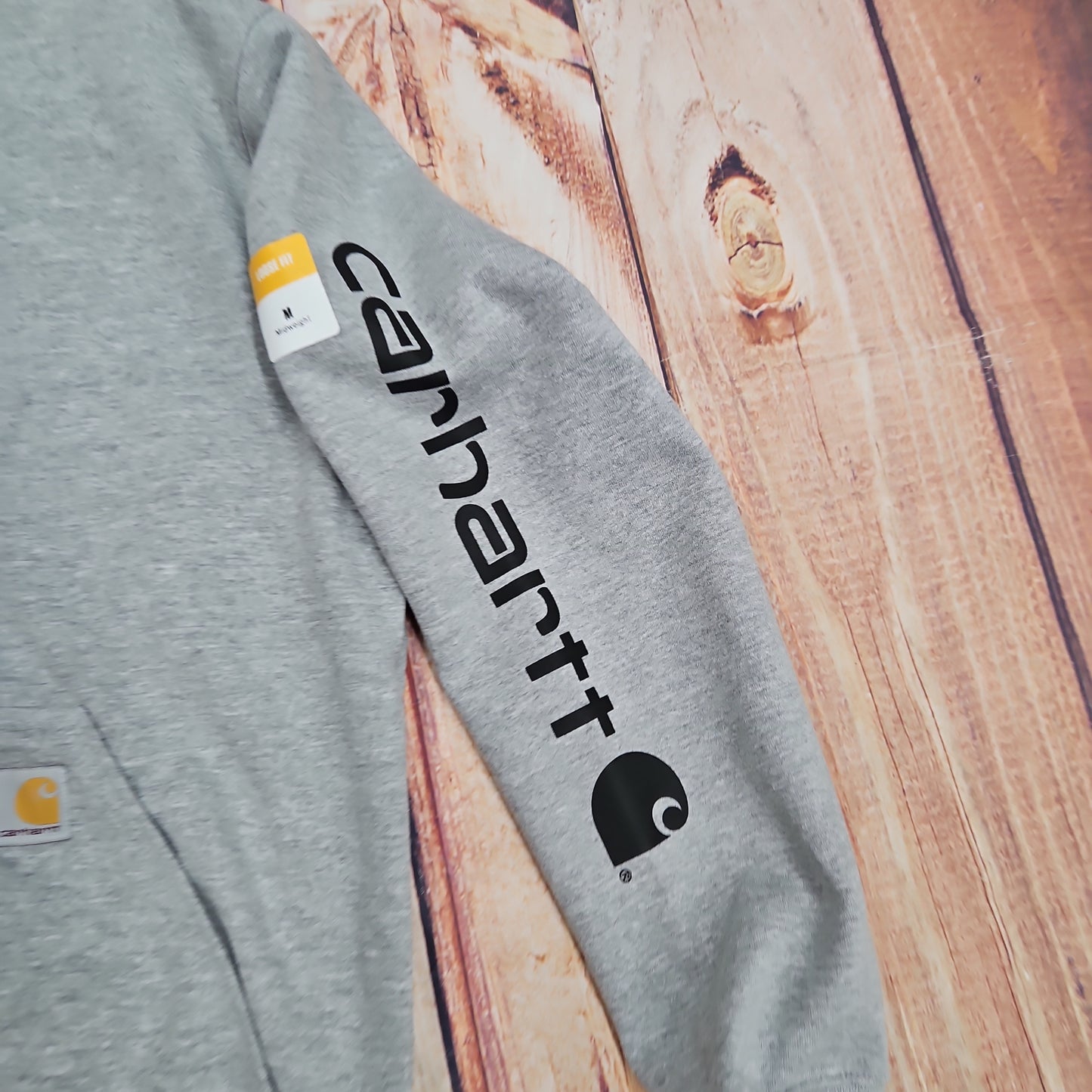 CARHARTT K288 MIDWEIGHT HOODED PULLOVER-E20 HEATHER GRAY
