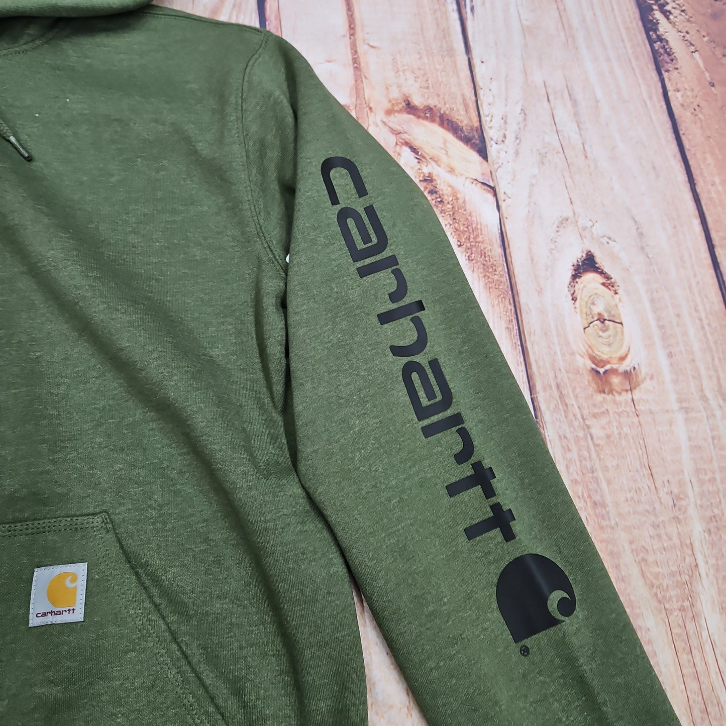 CARHARTT K288 MIDWEIGHT HOODED PULLOVER-GD4 OLIVE