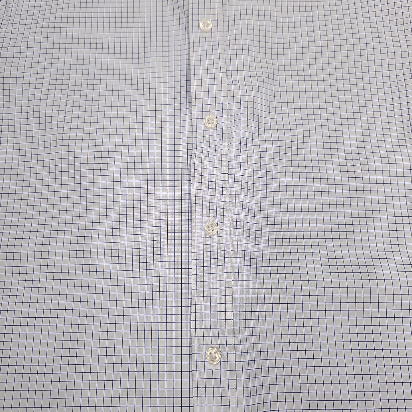 FLAG & ANTHEM STANTON LS PERFORMANCE SMALL CHECK BUTTON UP