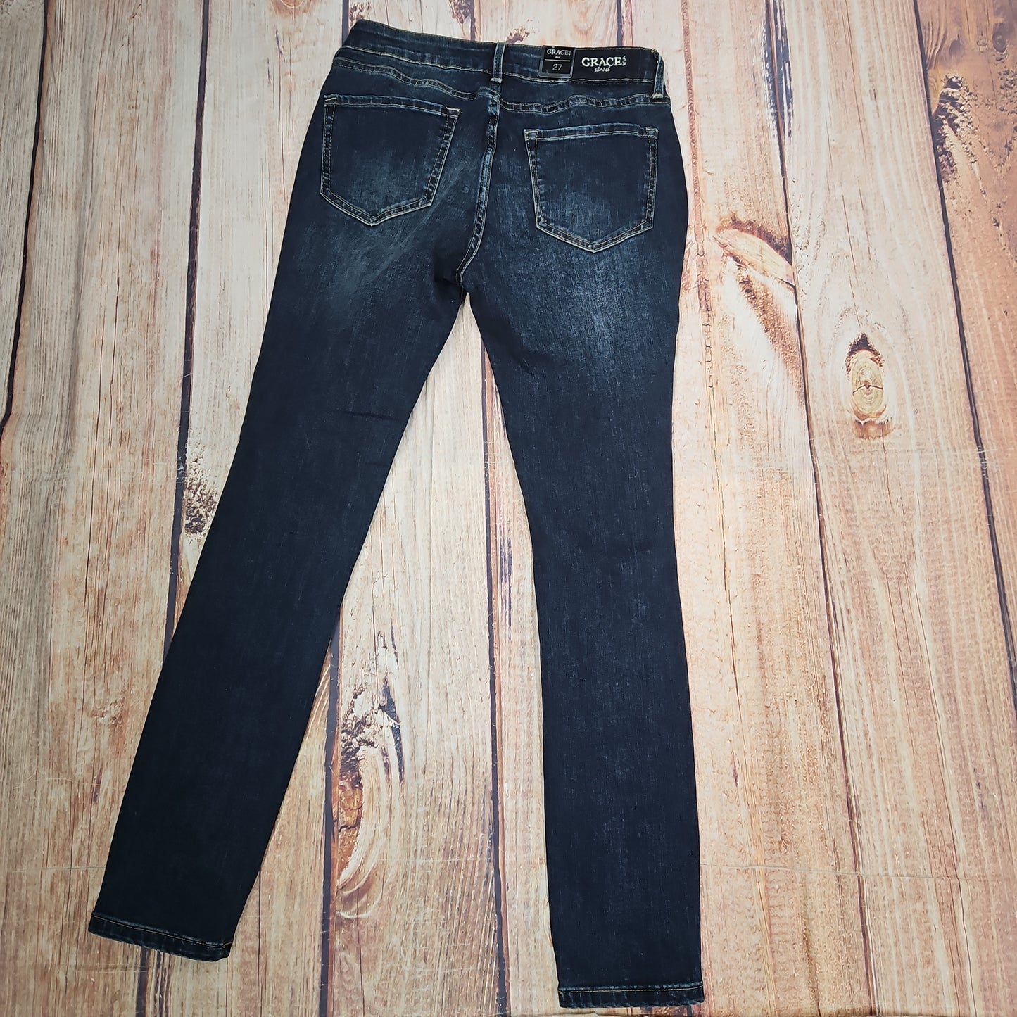 GRACE DARK DISTRESSED JEAN EN9521