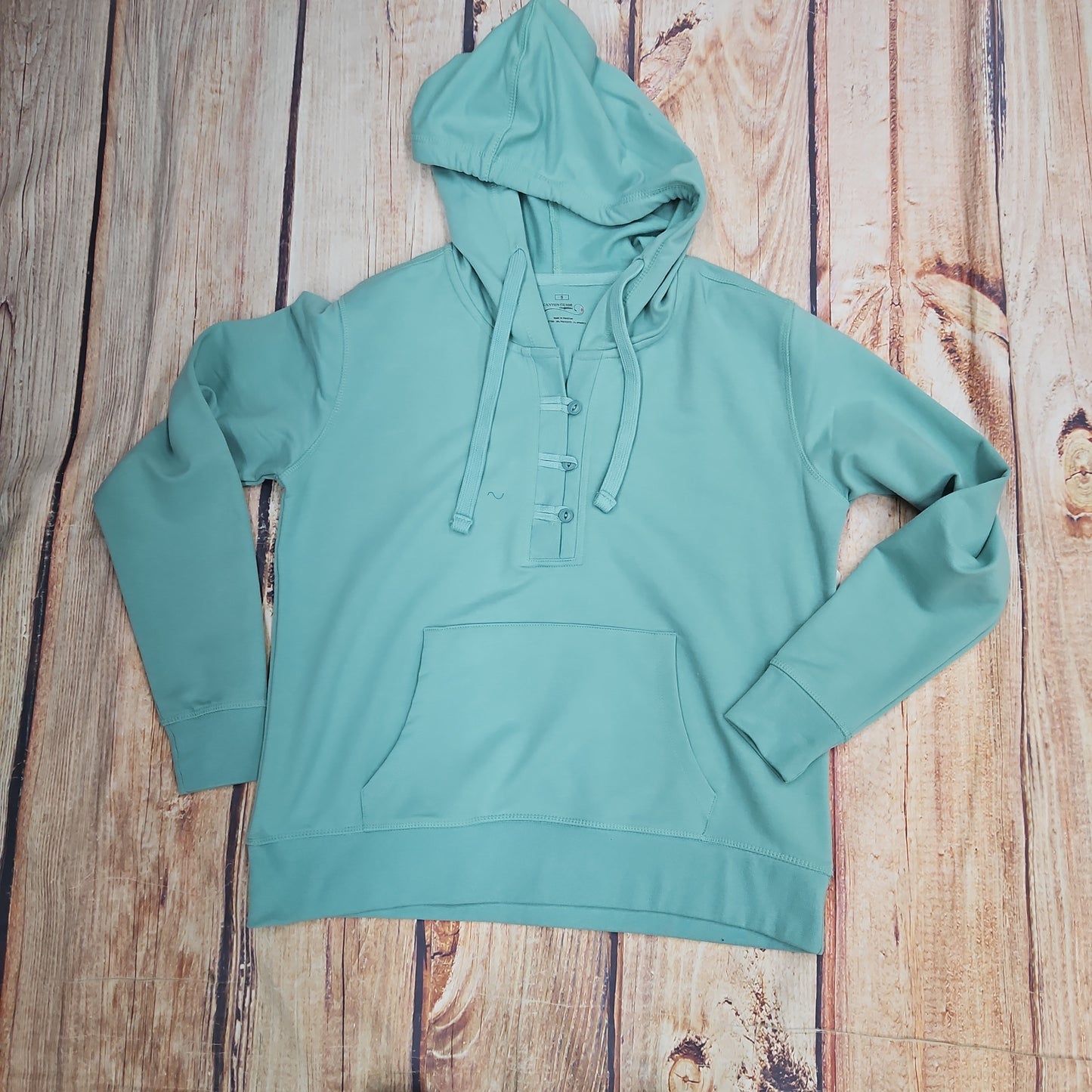 CANYON GUIDE LOTTIE HOODED 1/4 BUTTON UP 21301