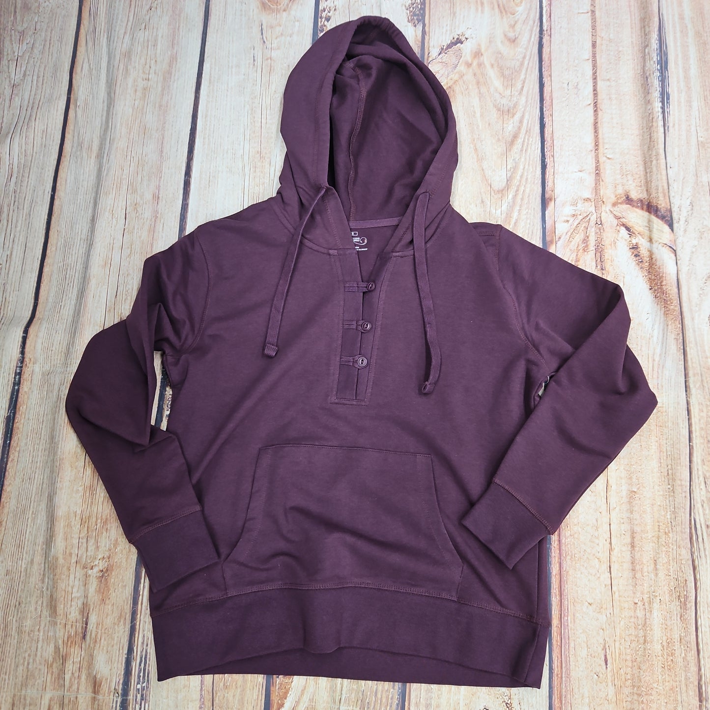 CANYON GUIDE LOTTIE HOODED 1/4 BUTTON UP 21301