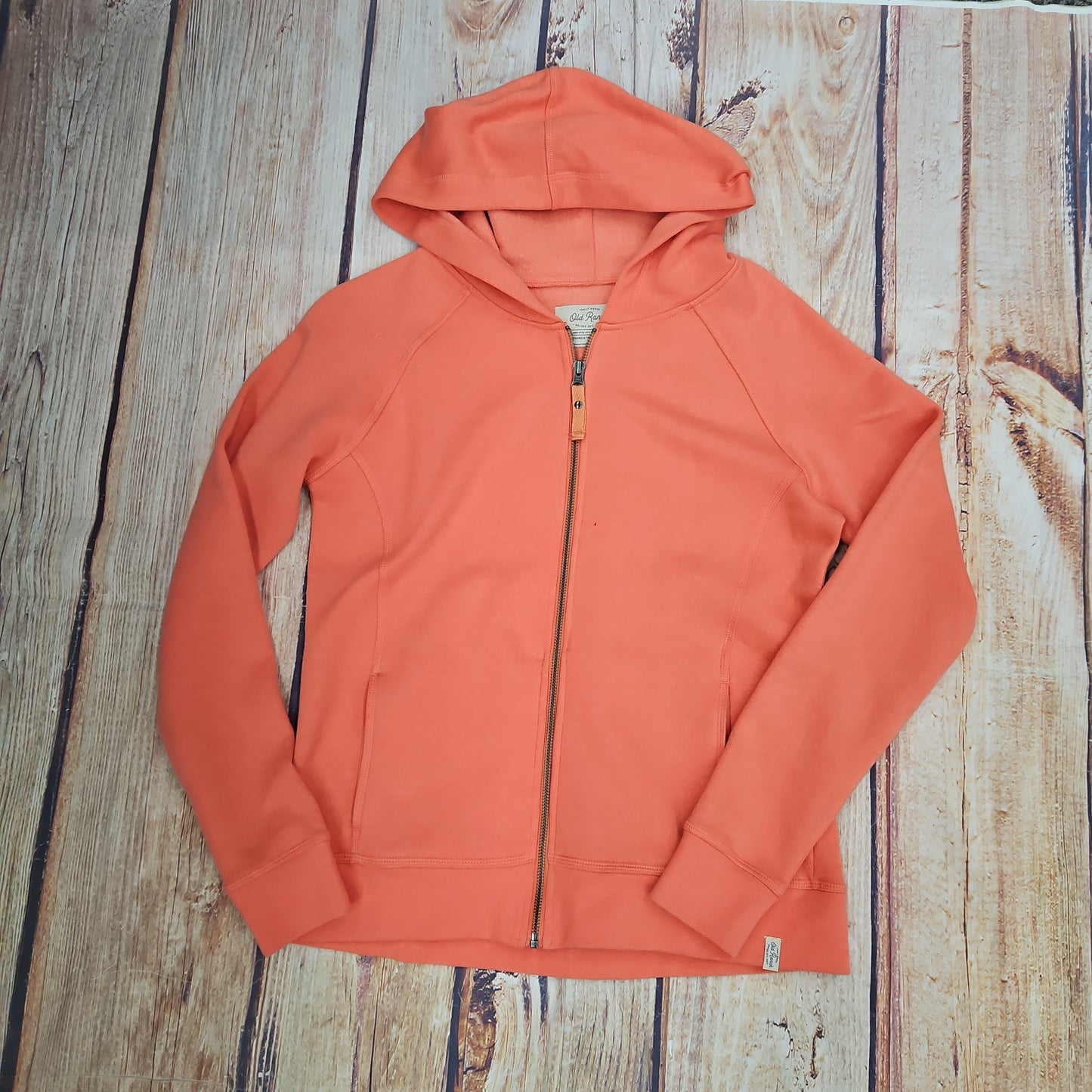 OLD RANCH ZIP FRONT HOODED SWEATSHIRT
