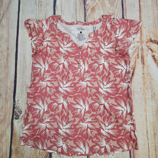 OLD RANCH KYLEE TOP BAROQUE ROSE M10295WH