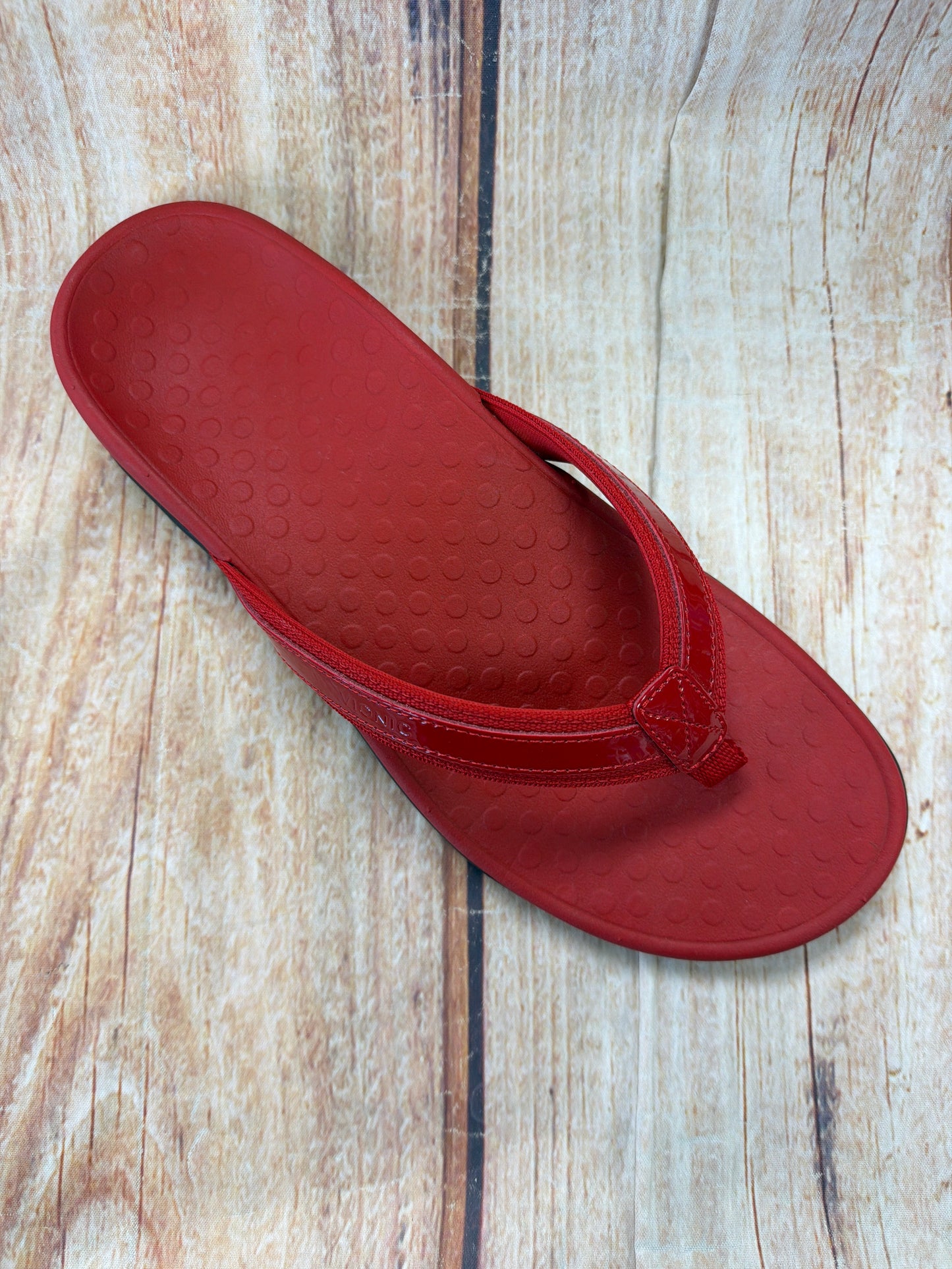 CLEARANCE Vionic 44Tide II Red Patent