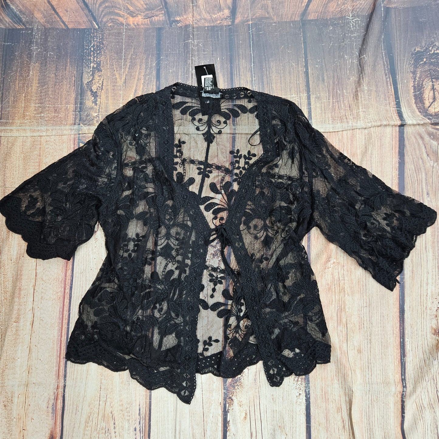 PAPILLON  FLORAL EMBROIDERED COVER UP PT18025