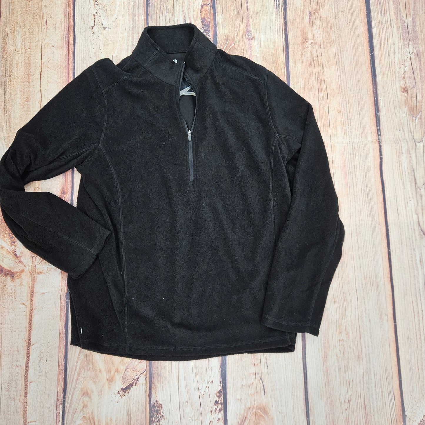 NORTH RIVER SOLID MICROFLEECE 1/4 ZIP NRM2235
