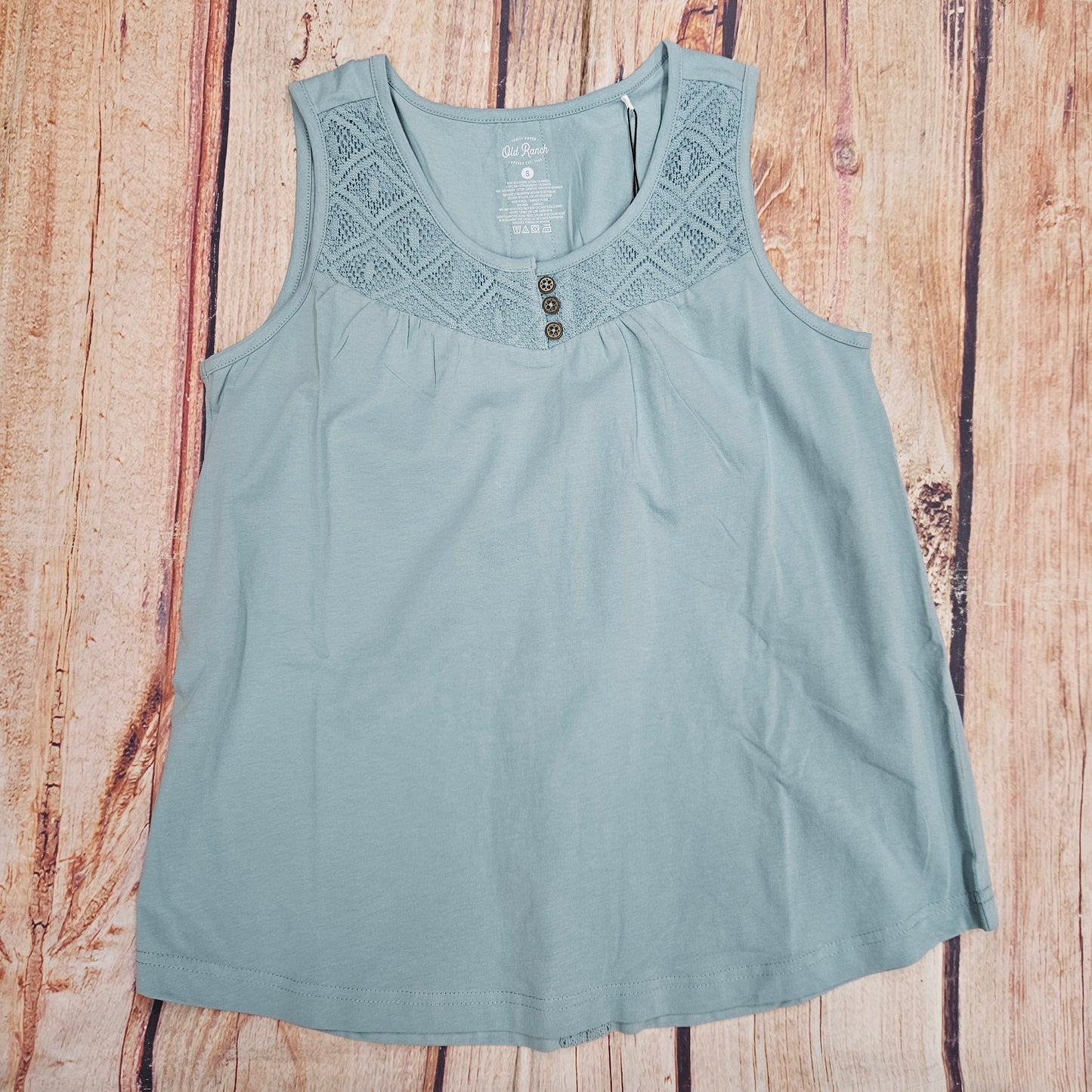 OLD RANCH TRINITY TANK TOP TOURMALINE M20695