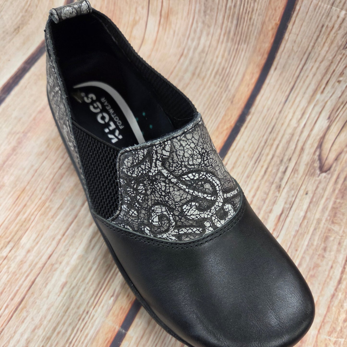 CLEARANCE Klogs Bangor Black Wigwam/Black Full Grain