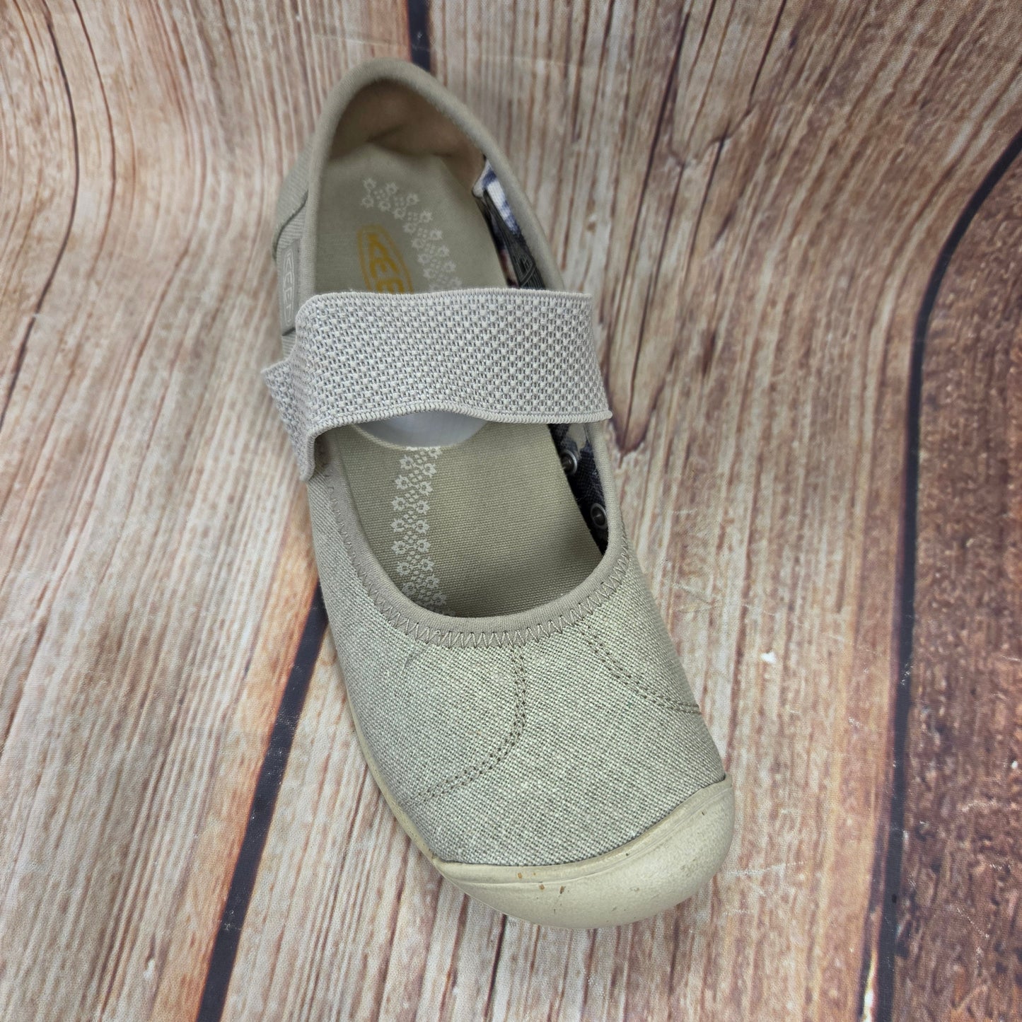 CLEARANCE Keen 1017117 Sienna Slip On Lt. Grey/Tan Women