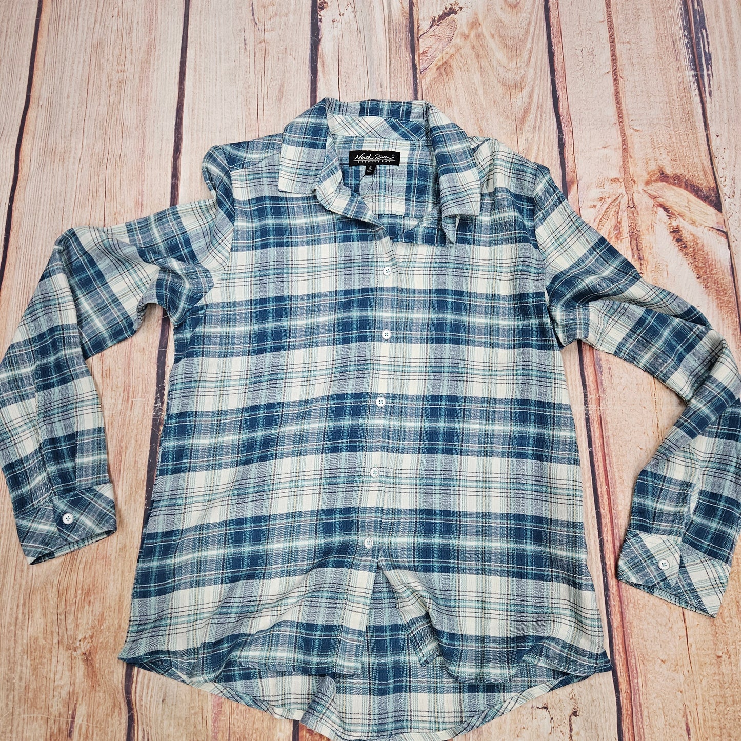 NORTH RIVER BUTTON FRONT SHIRT NRL6376