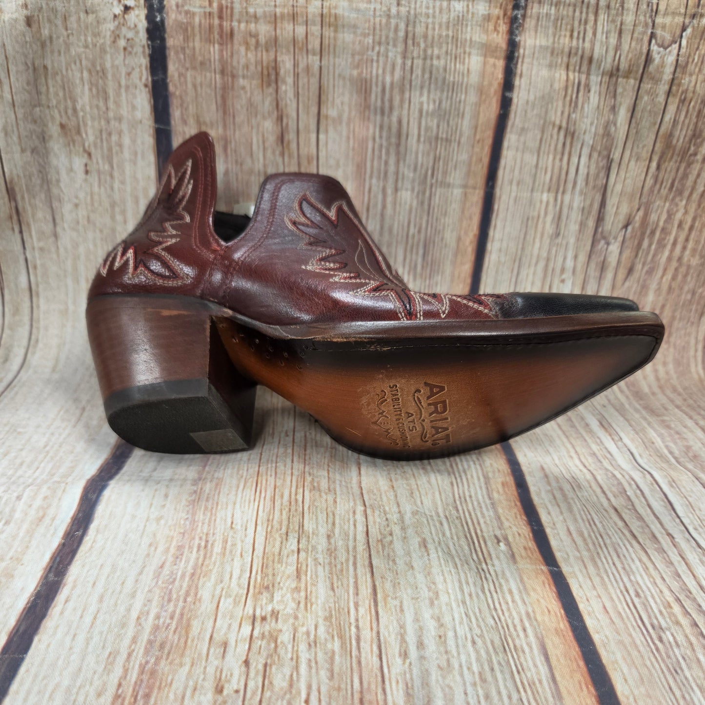 CLEARANCE Ariat 10027285 Dixon Sangria Western Boot Womens