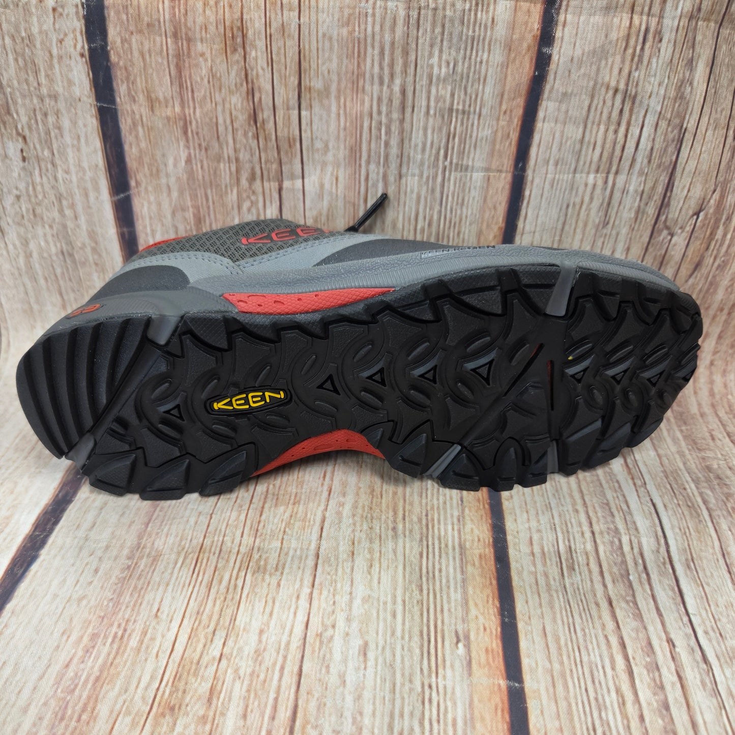 CLEARANCE Keen 1026174 Wasatch Crest Steel Grey/Red Carpet Men's