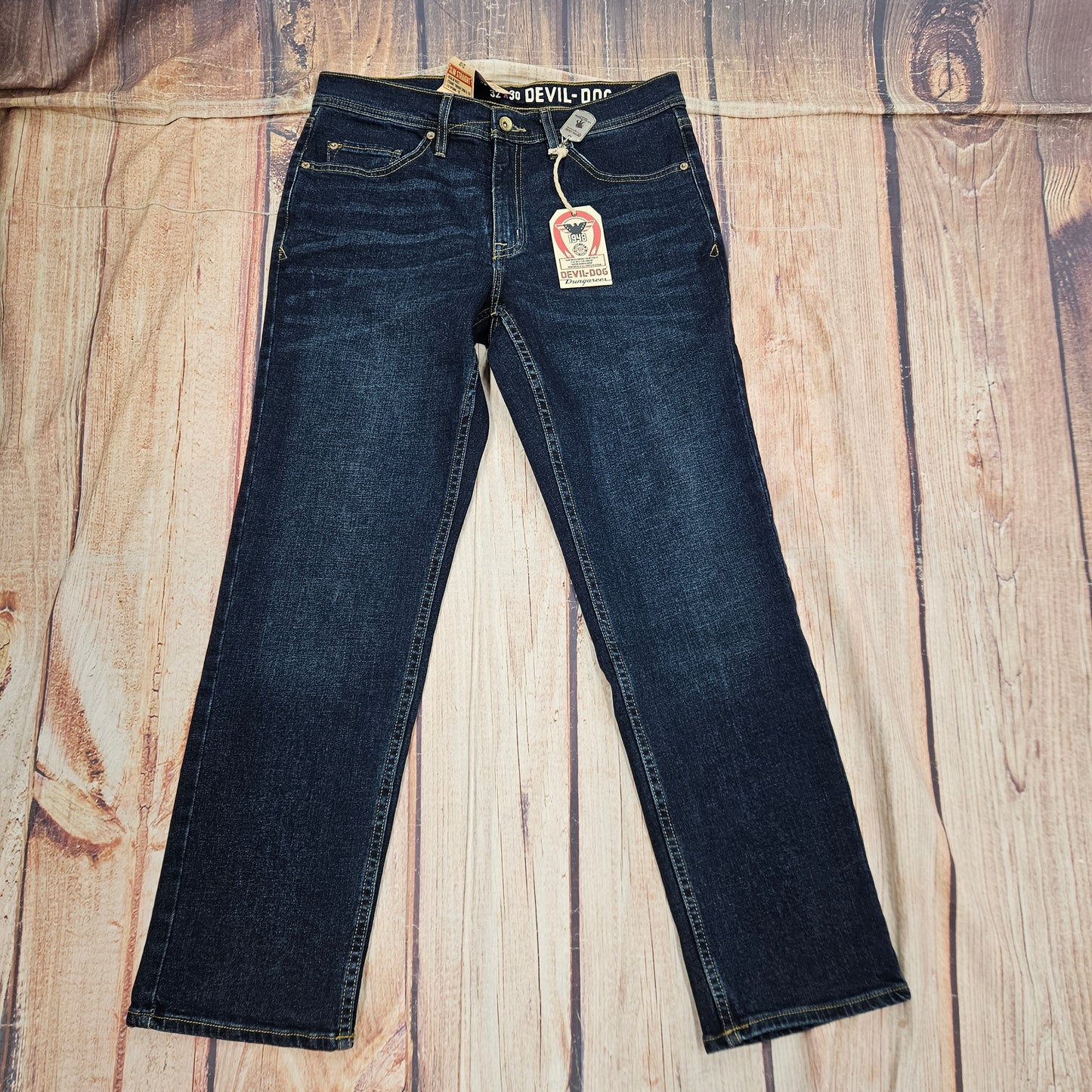 CLEARANCE DEVIL DOG SLIM STRAIGHT- LINCOLN WASH DD3005