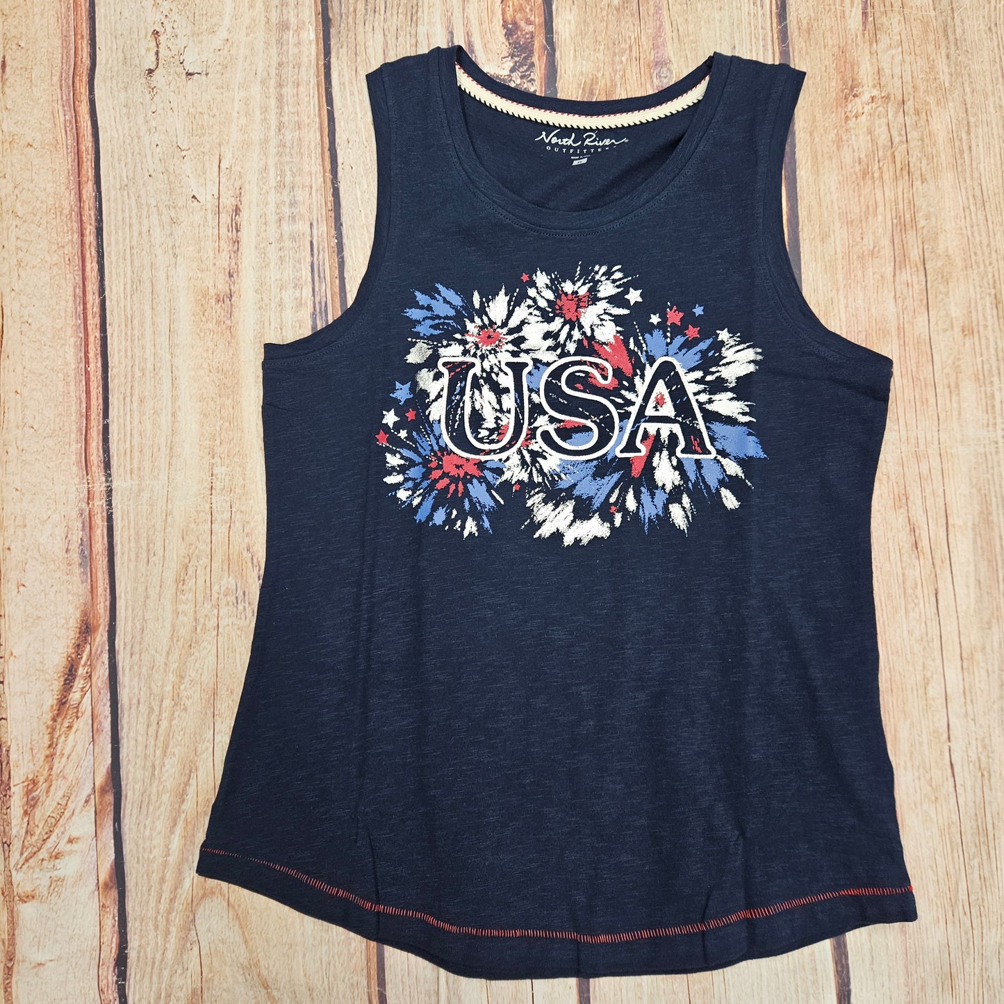 NORTH RIVER SLEEVELESS JERSEY CREW NRL1408