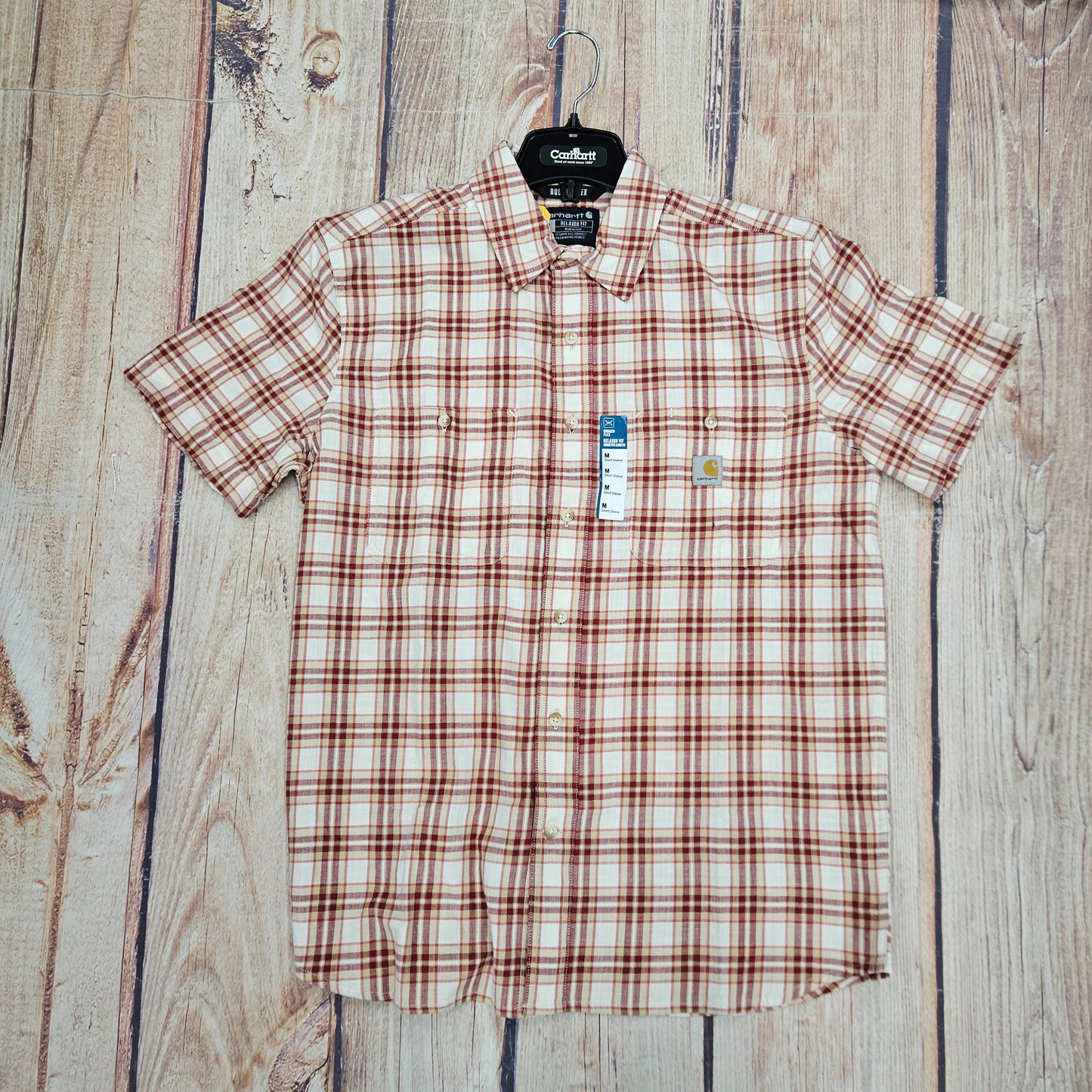 CARHARTT MNS BOZEMEN RLXD SS SHIRT 107272REO