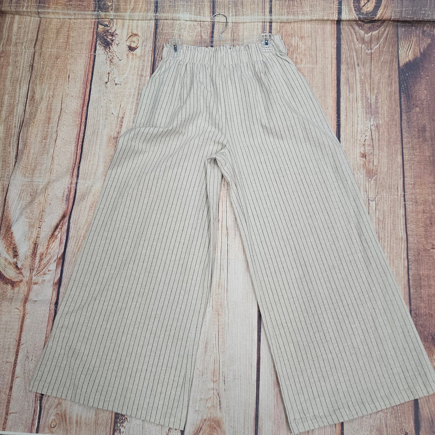 PAPILLON STRIPED LINEN BLEND PANTS PP18808