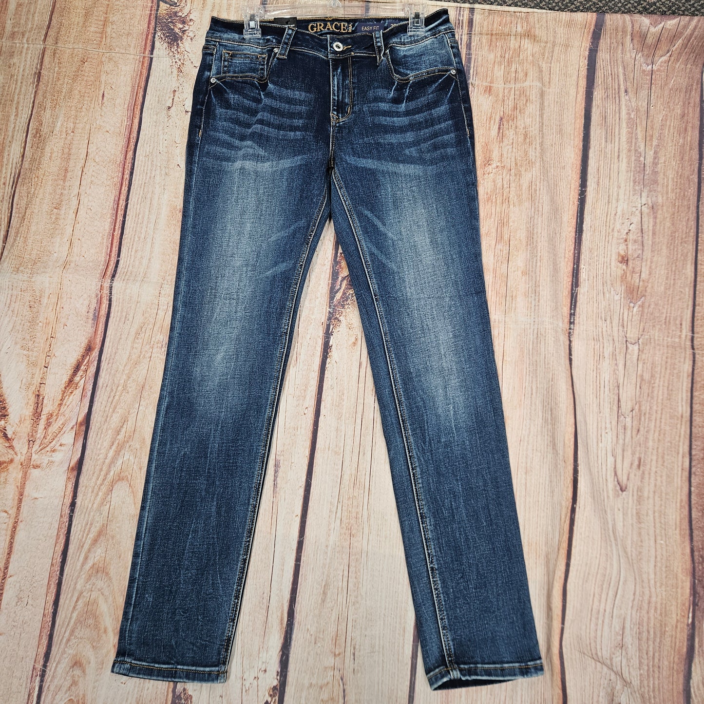 CLEARANCE GRACE IN LA WOMEN'S EASY FIT BLUE JEAN SKINNY EN51858