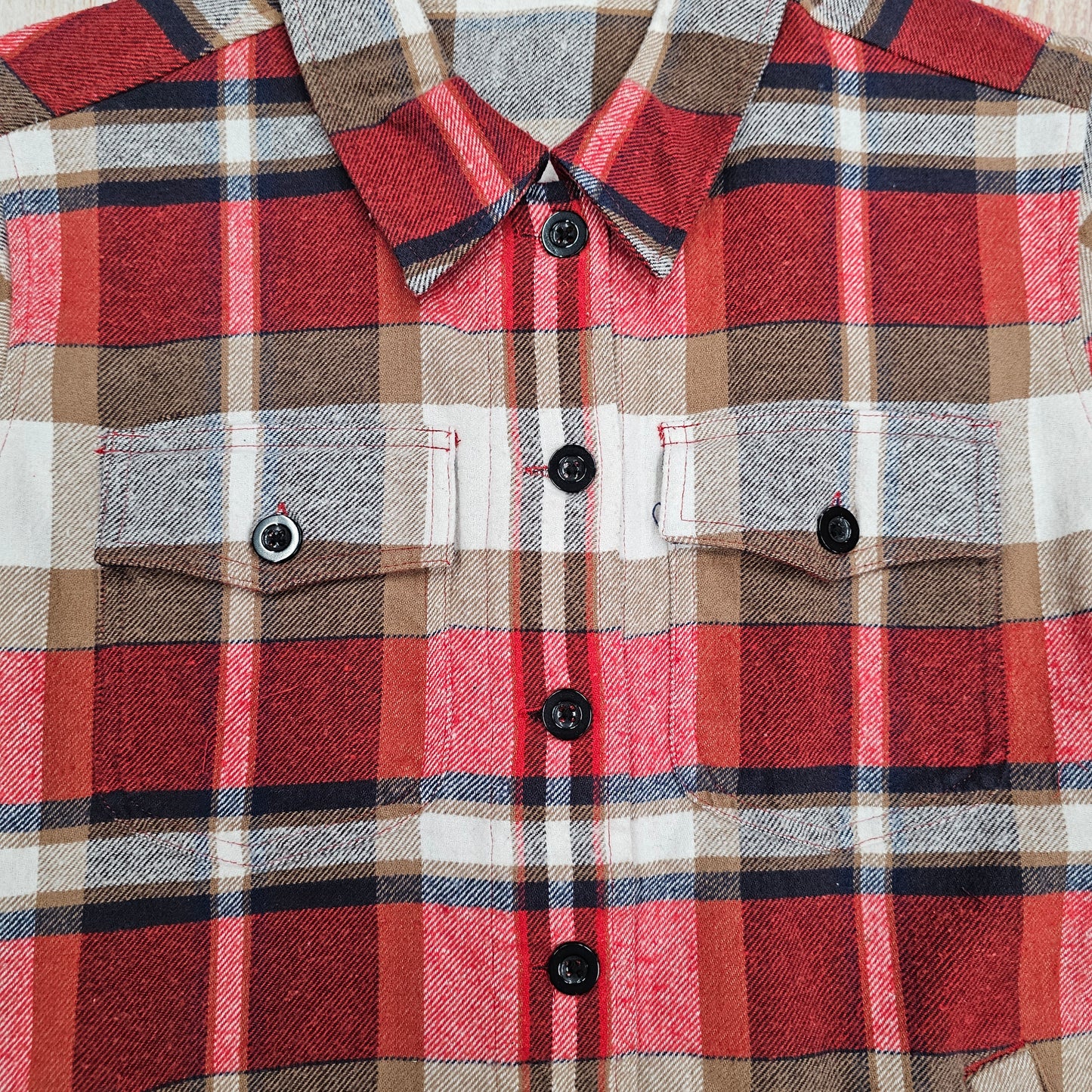 KEREN HART PLAID SHACKET-67014