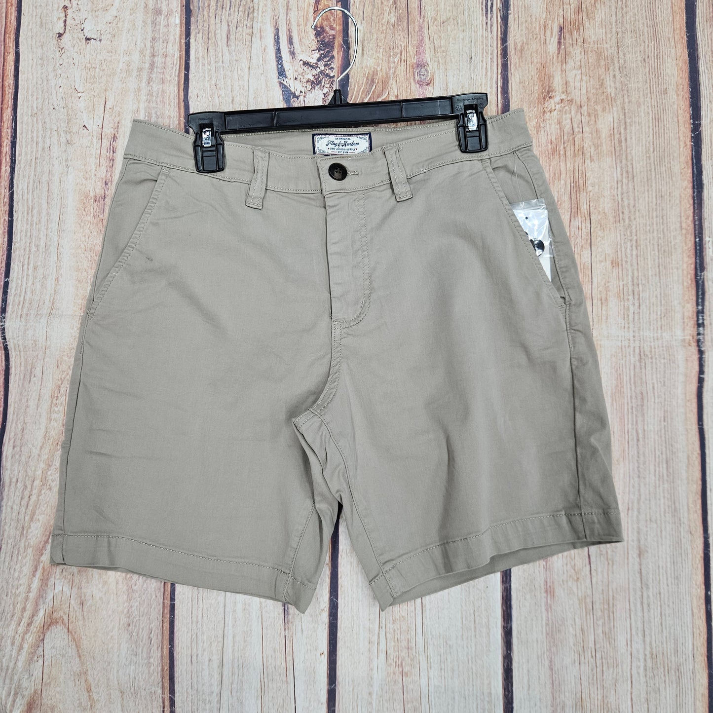 FLAG-N-ANTHEM CATSKILL GARMENT DYE SHORT KHAKI CORESH1902