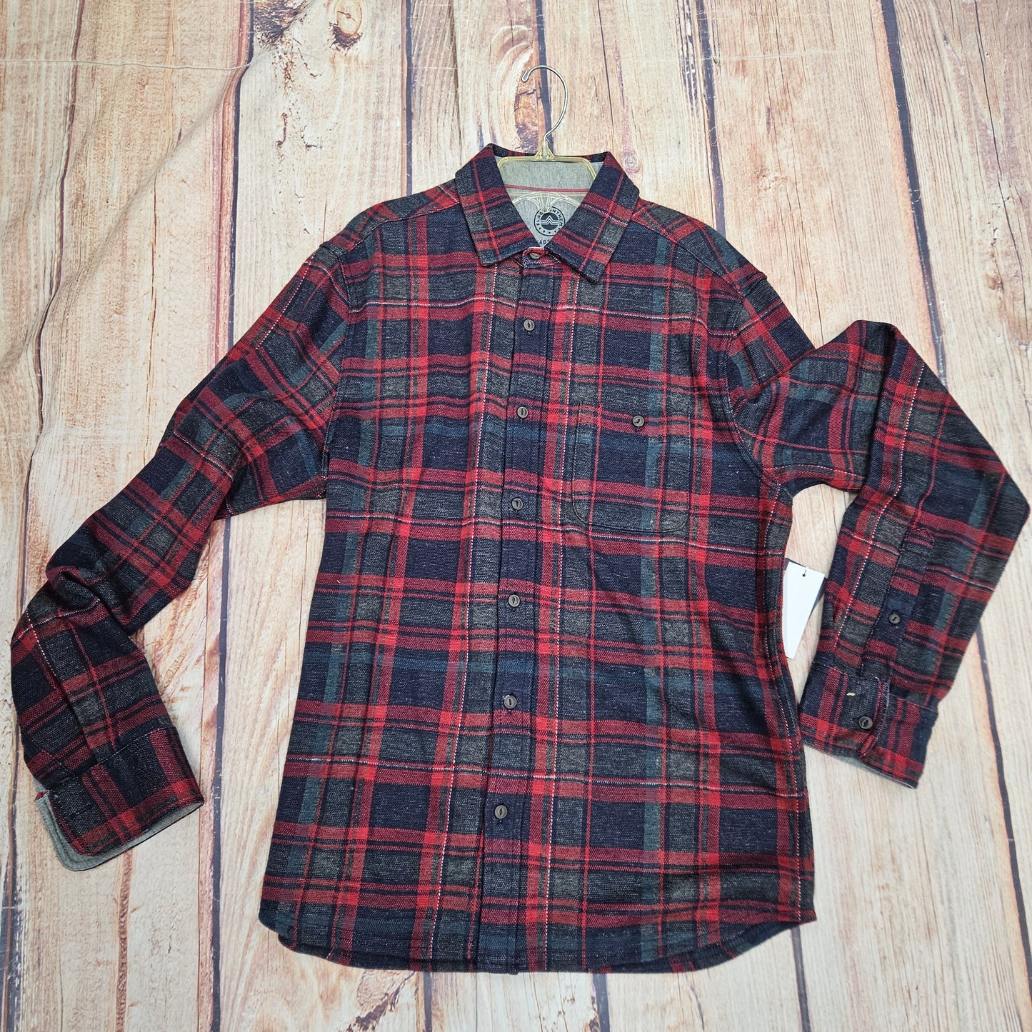 FLAG AND ANTHEM WHARTON LS HERO KNIT FLANNEL M-HO22WS1130