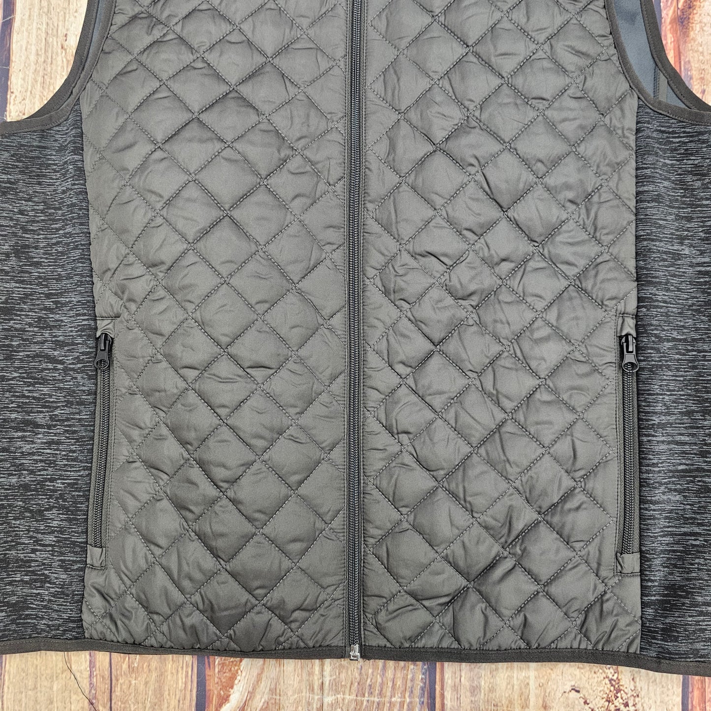 FX FUSION QUILTED SPORTY VEST-CHARCOAL-332