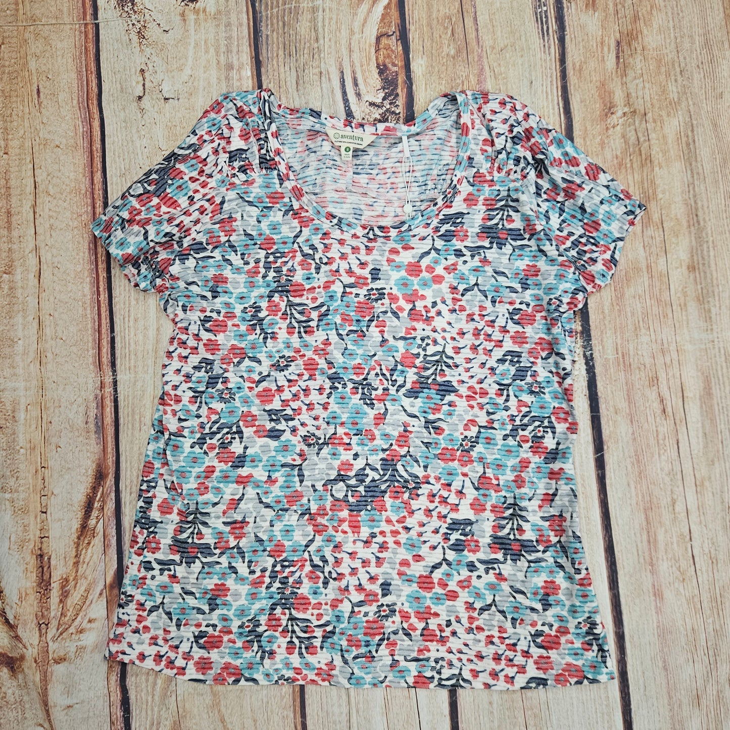 ADVENTURA  CHARLIE TOP HIBISCUS M14591YR