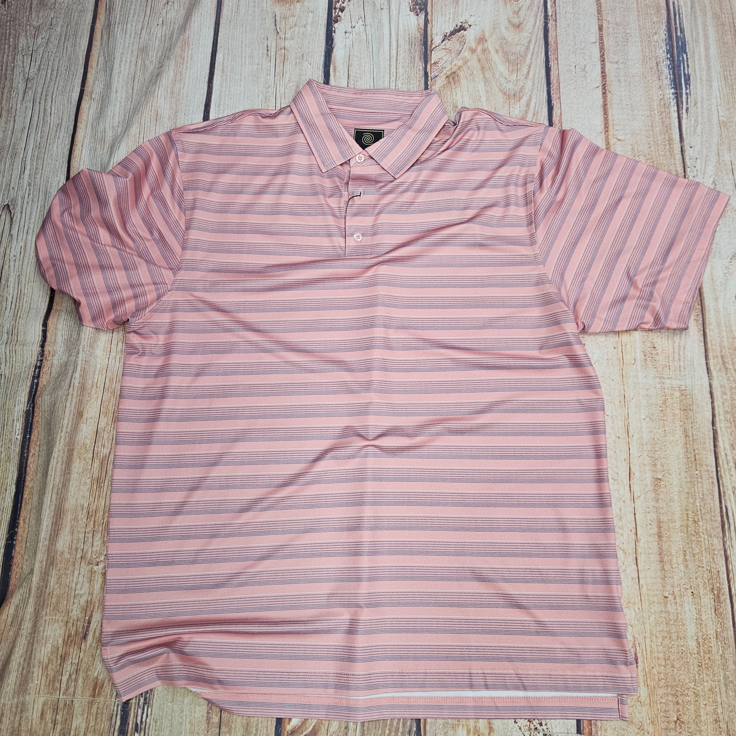 FX FUSION FINE LINE POLO PINK