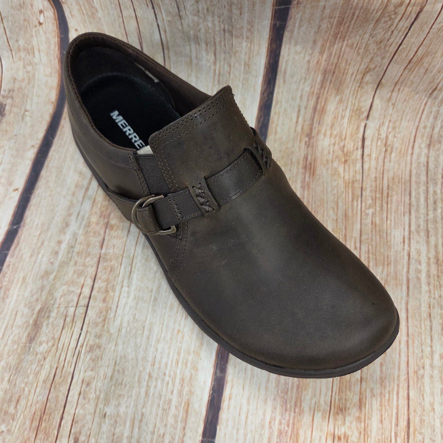 CLEARANCE Merrell J31332 Dassie Stitch Buckle Espresso Brown Women's #24