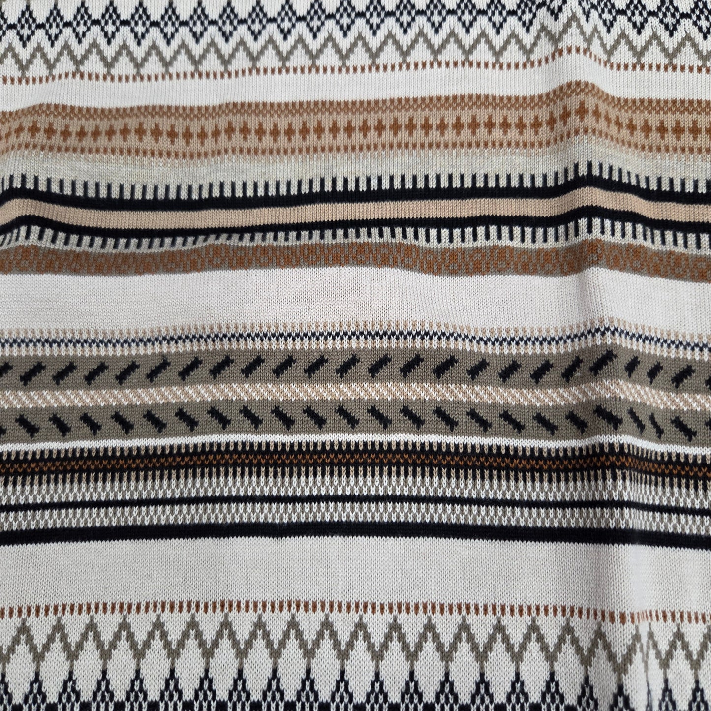FX FUSION OATMEAL ALL OVER NOVELTY SWEATER 13066