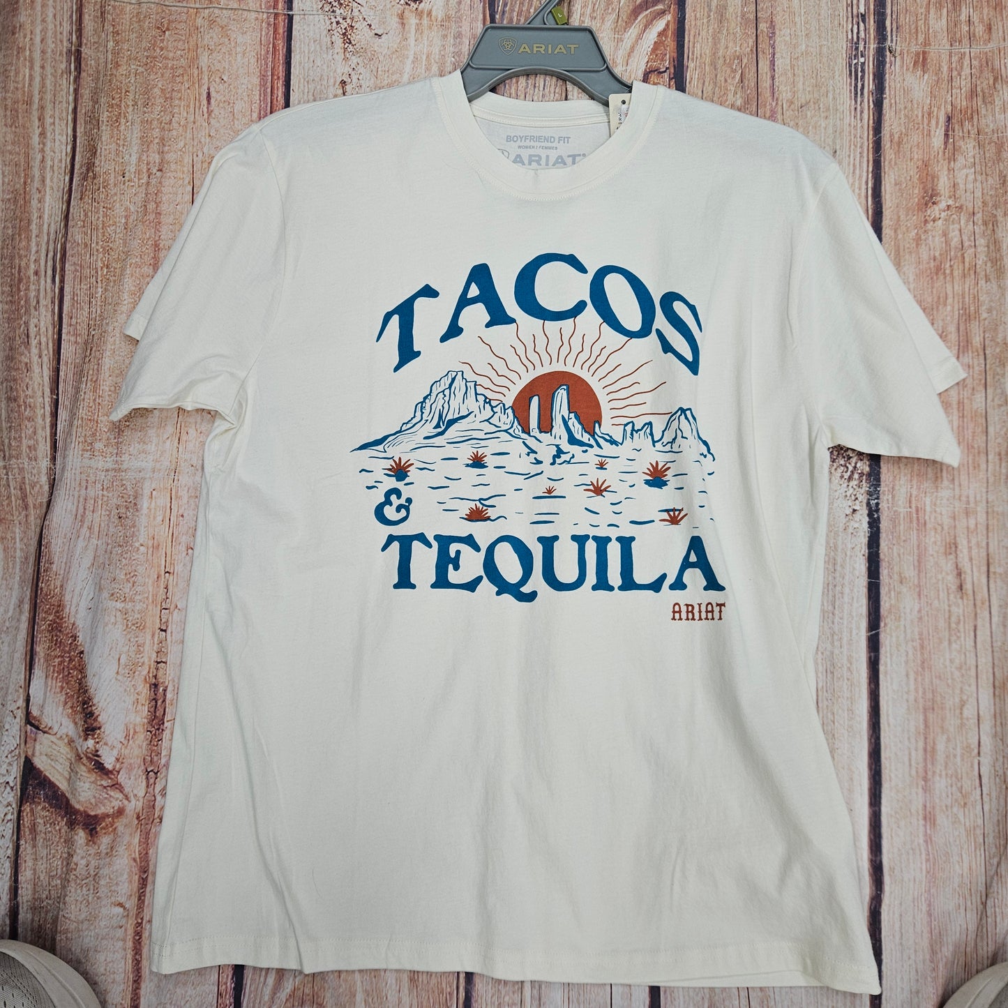 ARIAT WMNS TACOS AND TEQUILA SS T-SHIRT 10059024