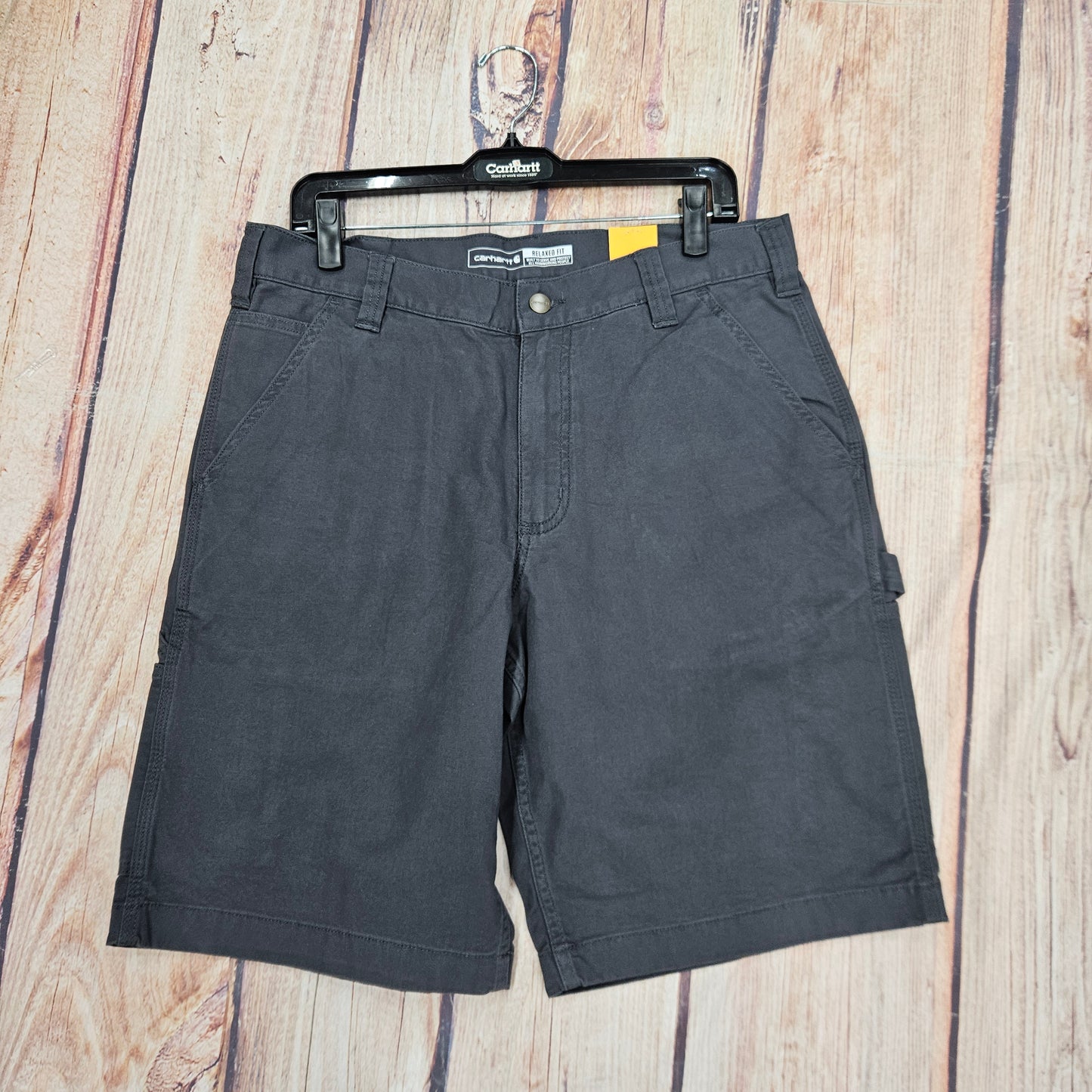 CARHARTT MNS RLXD FIT CANVAS UTILITY SHORT 103652-029