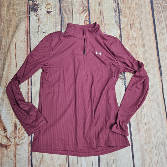 UA WMNS TECH RIB 1/2 ZIP 1389857