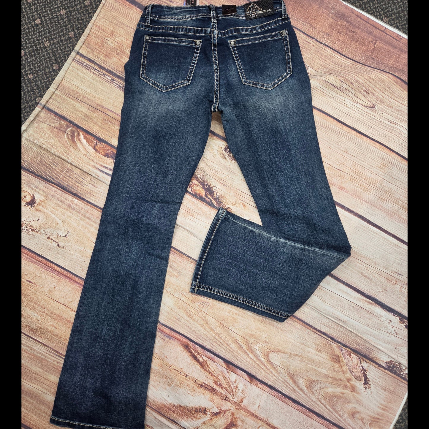 GRACE IN LA WOMEN'S BASIC MD BOOTCUT EB51828