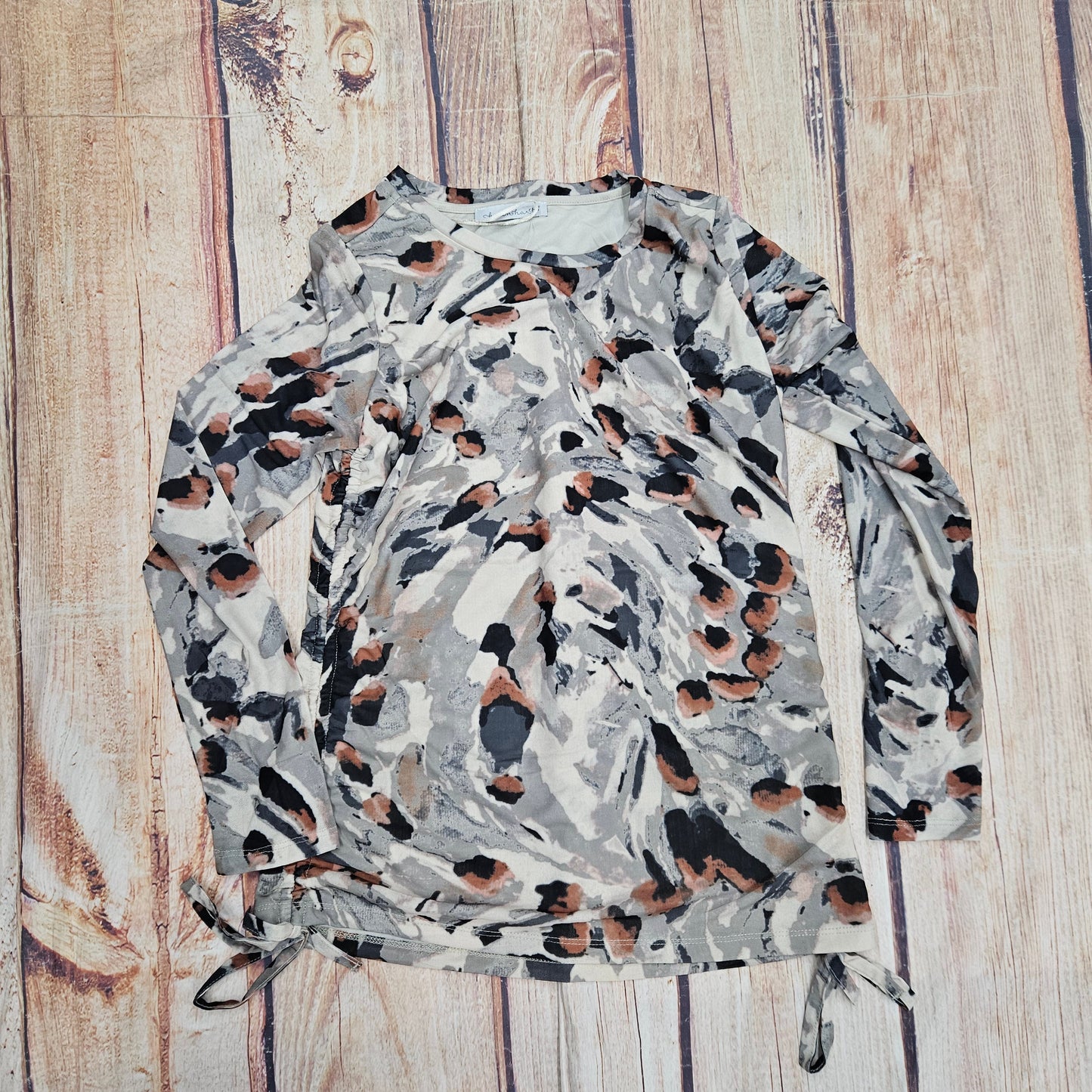 KEREN HART RUCHED SIDE TOP UU28002B