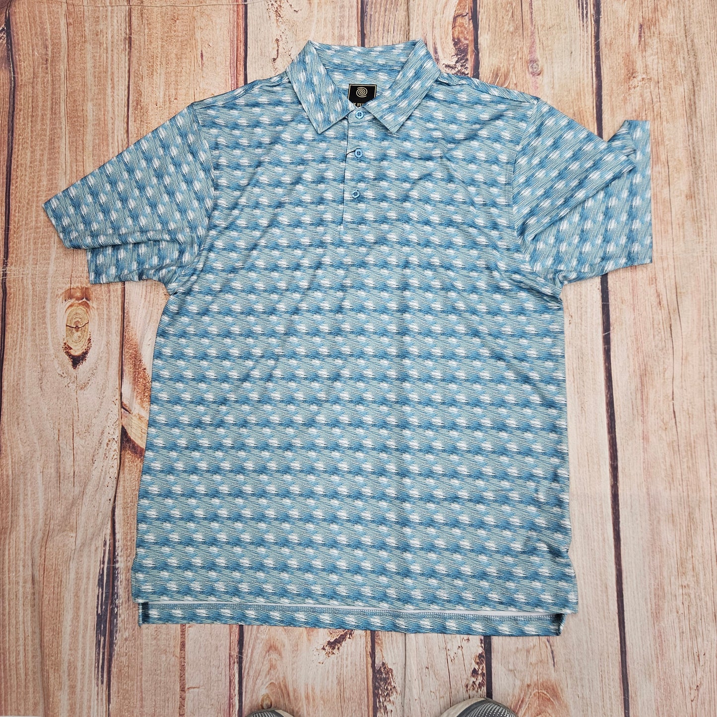 F/X FUSION MENS SS POLO TEAL 2310