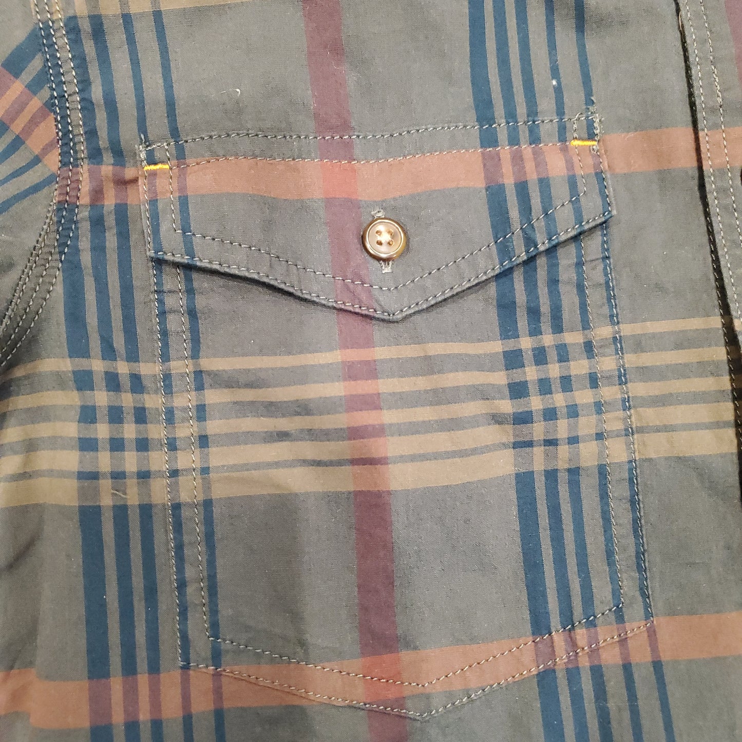 CARHARTT RUGGED FLEX RELAXED FIT LIGHTWEIGHT LONG-SLEEVE PLAID SHIRT 105437