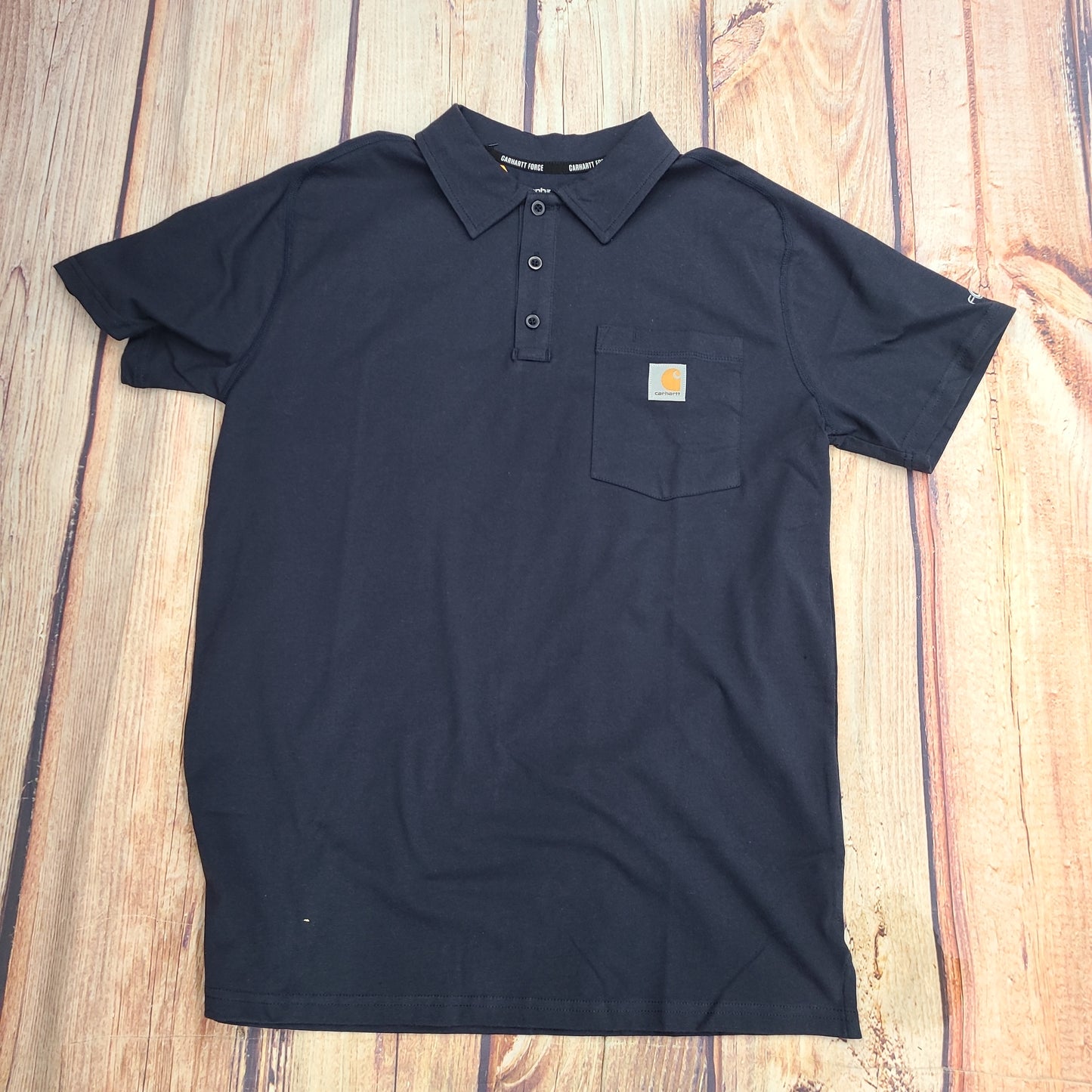 FORCE RELAXED FIT MIDWEIGHT SHORT-SLEEVE POCKET POLO-103569