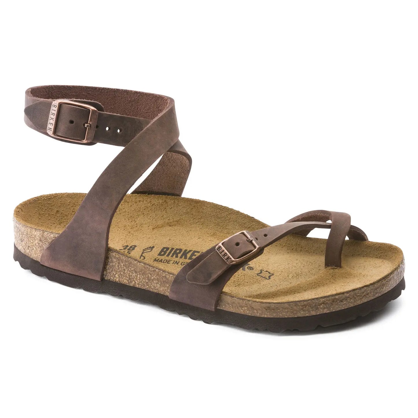 CLEARANCE Birkenstock Yara Oiled Leather Habana