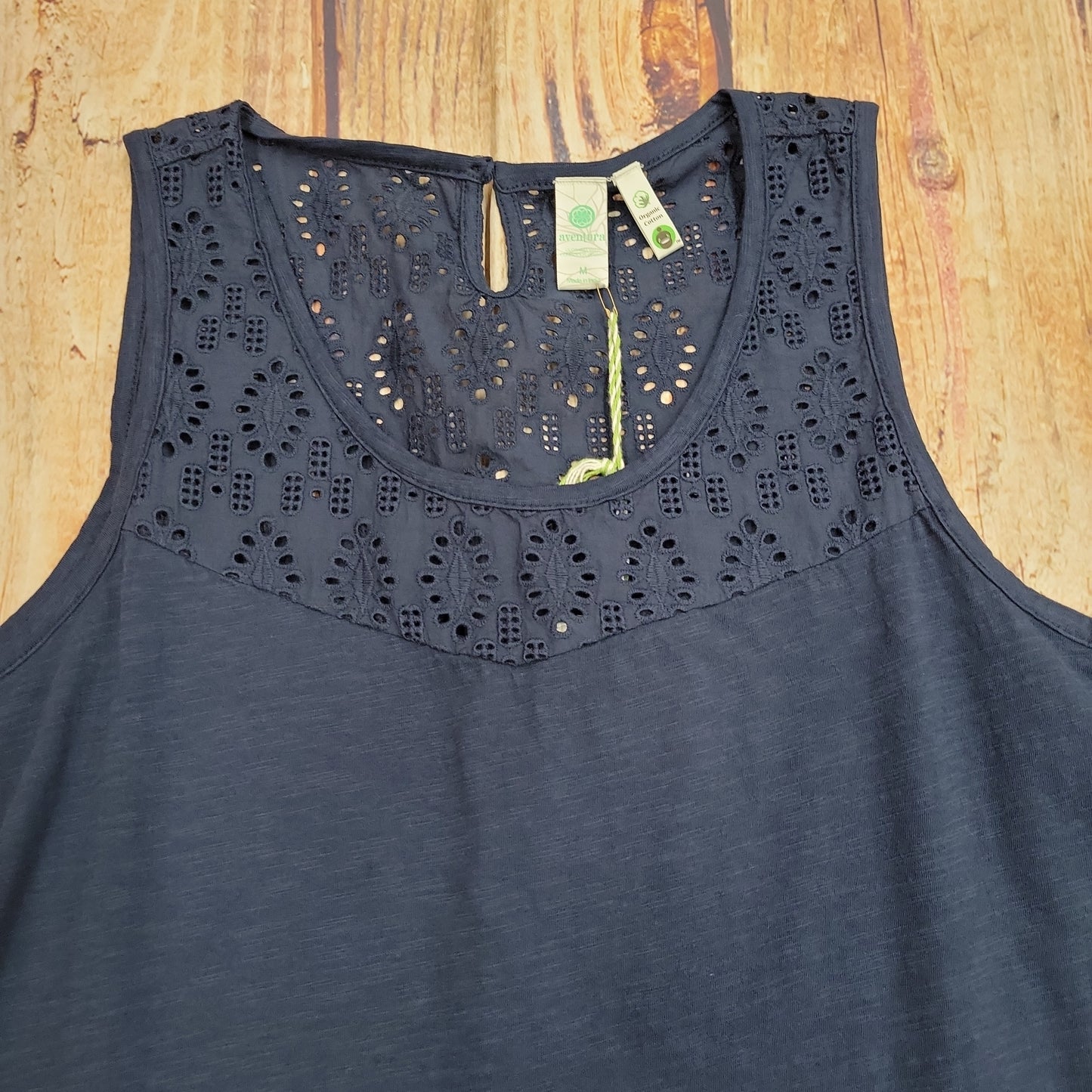 Aventura Seychelle Navy Tank Top