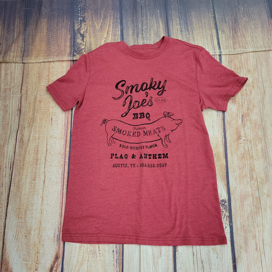 FLAG AND ANTHAM SMOKEY JOE'S BBQ SS TEE CLEARANCE