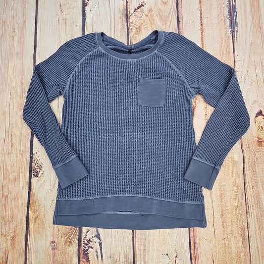 NORTH RIVER WOMEN'S LONG SLEEVE TUNIC CREW NAVY BLAZER